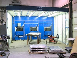 Wet Dust Collector Booth
