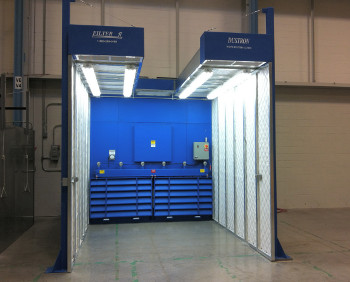 Dustron Dust Collection Booth