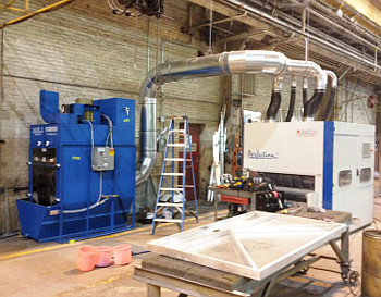 Hydrotron HWF Ducted Wet Dust Collector