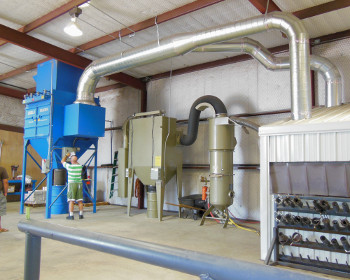 Pulsatron Cartridge Dust Collector