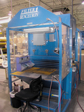 Benchtron Downdraft Table